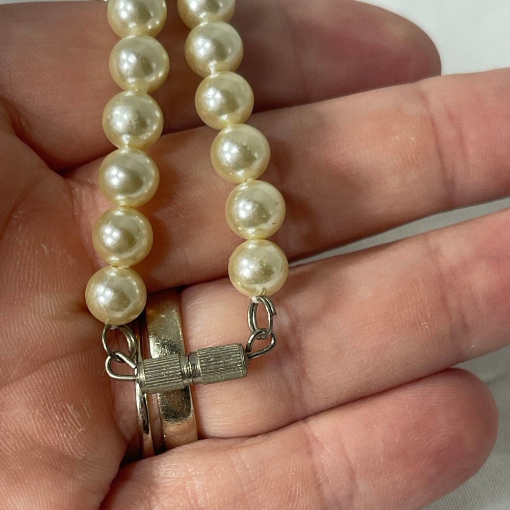 Vtg Statement Piece Necklace - image 7